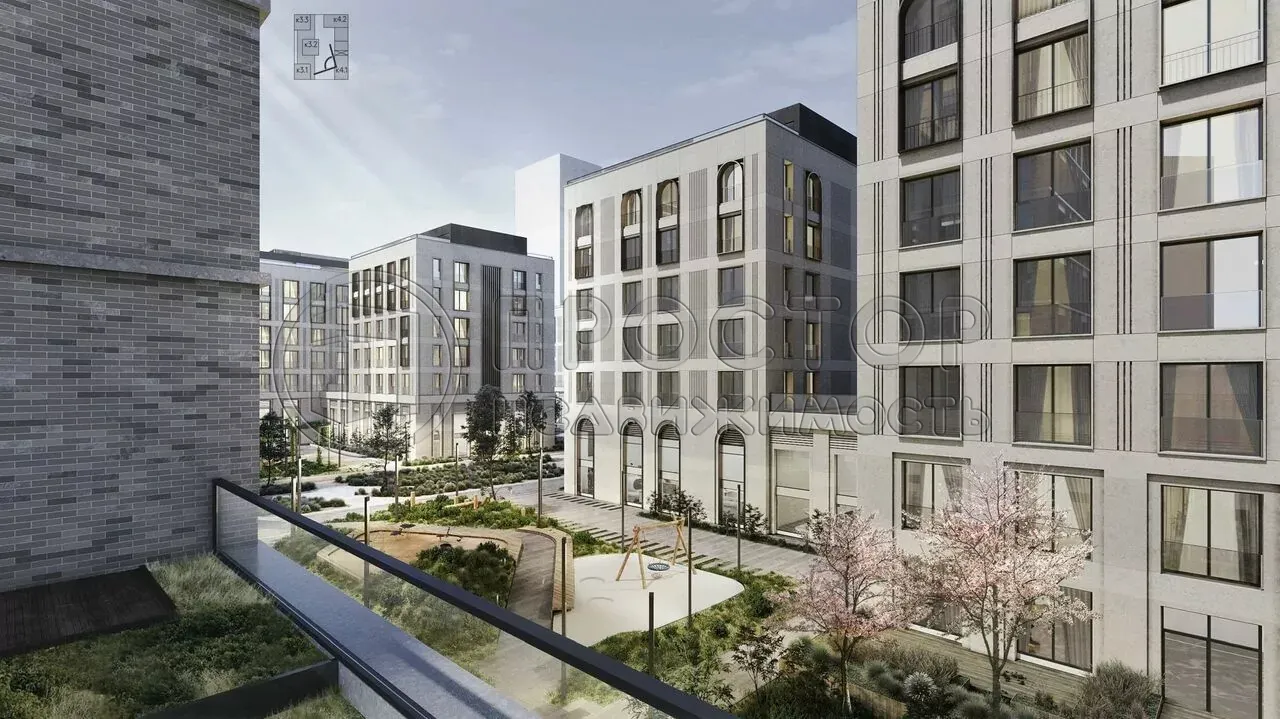 2-комнатная квартира, 76.2 м² - фото 2