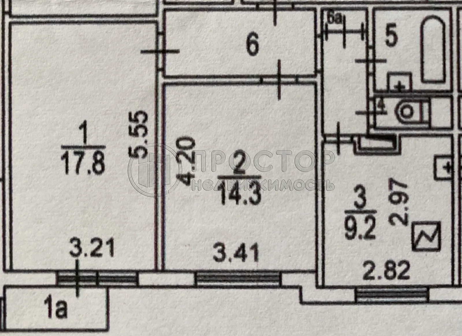 2-комнатная квартира, 54.3 м² - фото 27