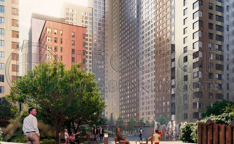 1-комнатная квартира, 41.3 м² - фото 2