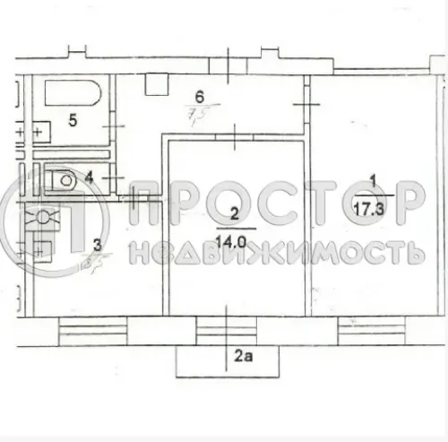 2-комнатная квартира, 51.3 м² - фото 8