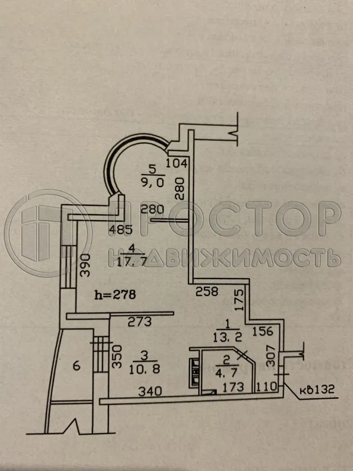 2-комнатная квартира, 57.7 м² - фото 14