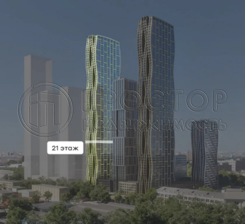 2-комнатная квартира, 61.7 м² - фото 5