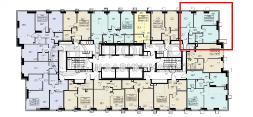 2-комнатная квартира, 58.66 м² - фото 6