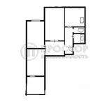 3-комнатная квартира, 76 м² - фото 17