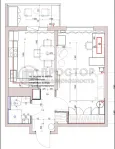 1-комнатная квартира, 44.1 м² - фото 36