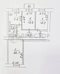 3-комнатная квартира, 69.8 м² - фото 45
