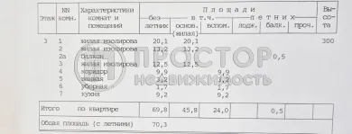 3-комнатная квартира, 69.8 м² - фото 46