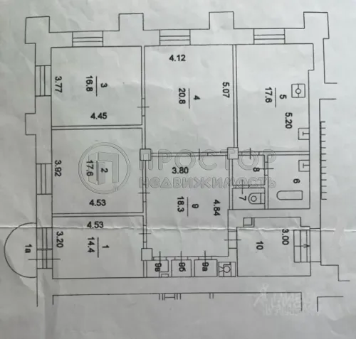 4-комнатная квартира, 125 м² - фото 25