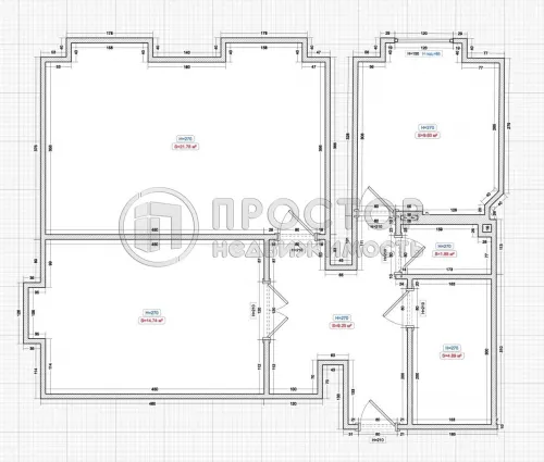 2-комнатная квартира, 58.61 м² - фото 15