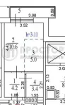 Студия, 23.2 м² - фото 29