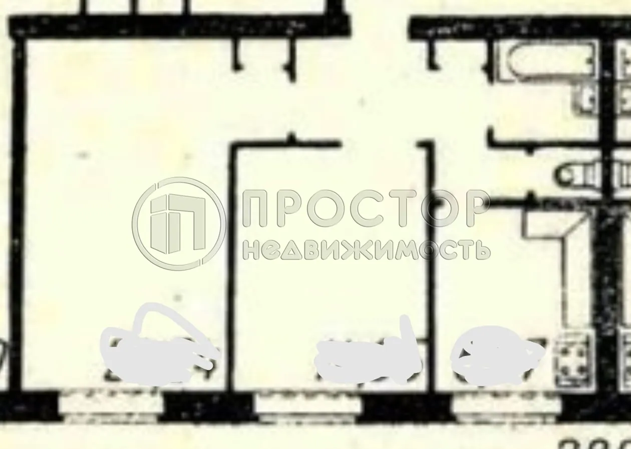 2-комнатная квартира, 56.8 м² - фото 18