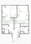 2-комнатная квартира, 34 м² - фото 29