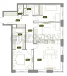 4-комнатная квартира, 91.5 м² - фото 19