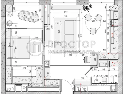 2-комнатная квартира, 69.4 м² - фото 18
