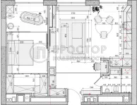 2-комнатная квартира, 69.4 м² - фото 35