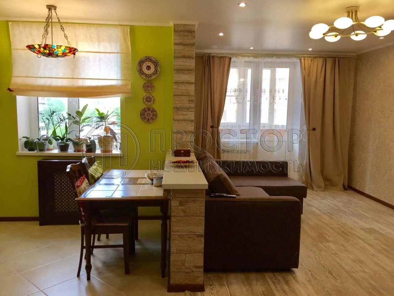 1-комнатная квартира, 39 м² - фото 2