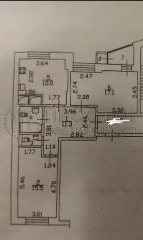 2-комнатная квартира, 64.9 м² - фото 24