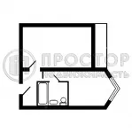 1-комнатная квартира, 37.9 м² - фото 55