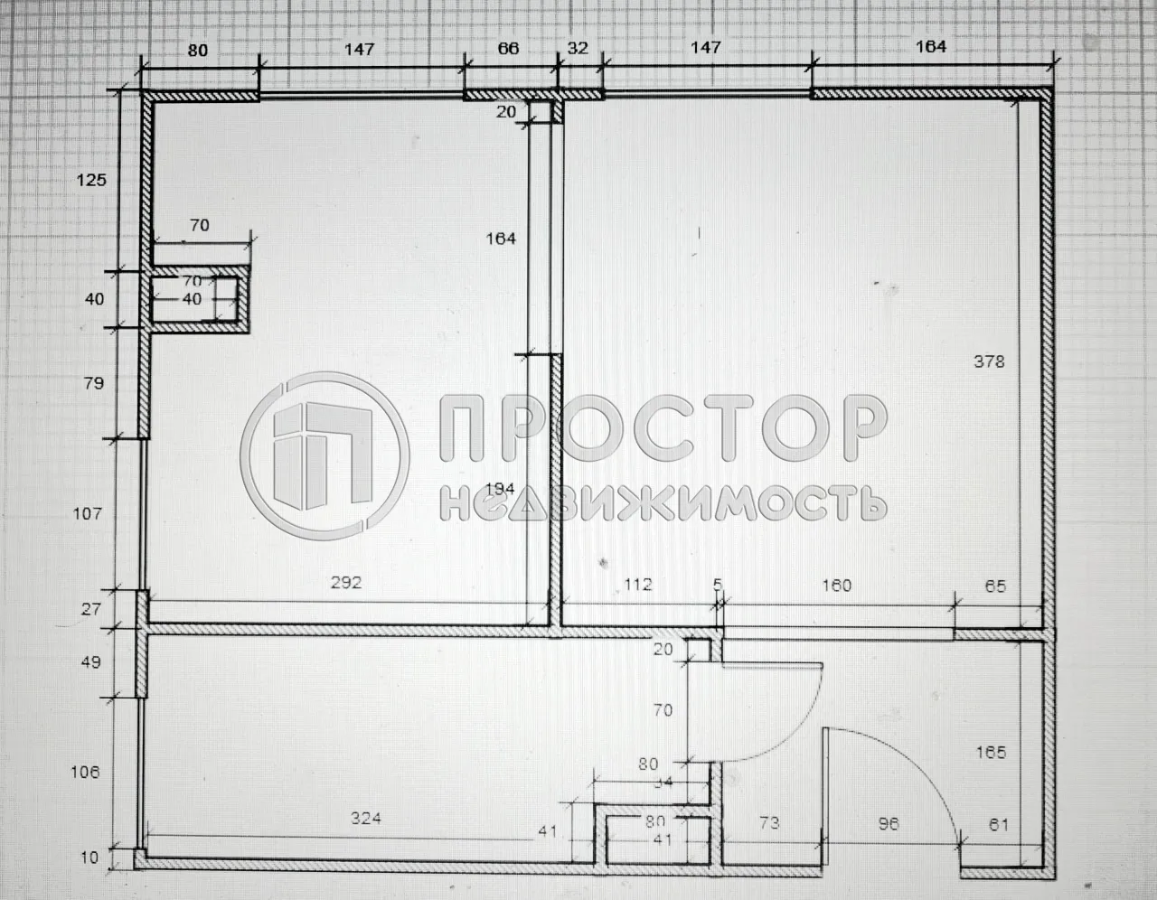 1-комнатная квартира, 34.4 м² - фото 30