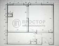 1-комнатная квартира, 34.4 м² - фото 59