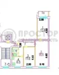 3-комнатная квартира, 58.4 м² - фото 35