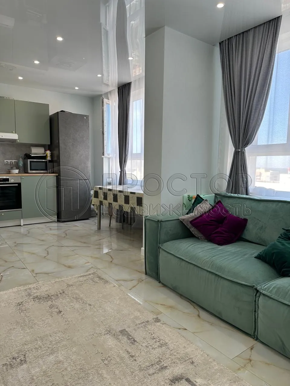 2-комнатная квартира, 52.6 м² - фото 2