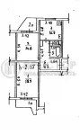 2-комнатная квартира, 61 м² - фото 47