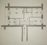 3-комнатная квартира, 67.2 м² - фото 29