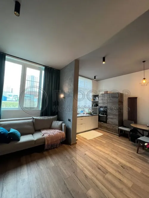 1-комнатная квартира, 37.7 м² - фото 2