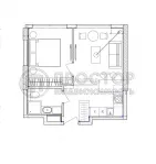 1-комнатная квартира, 37 м² - фото 57