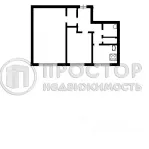 2-комнатная квартира, 44.9 м² - фото 31