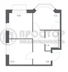 2-комнатная квартира, 41.9 м² - фото 21