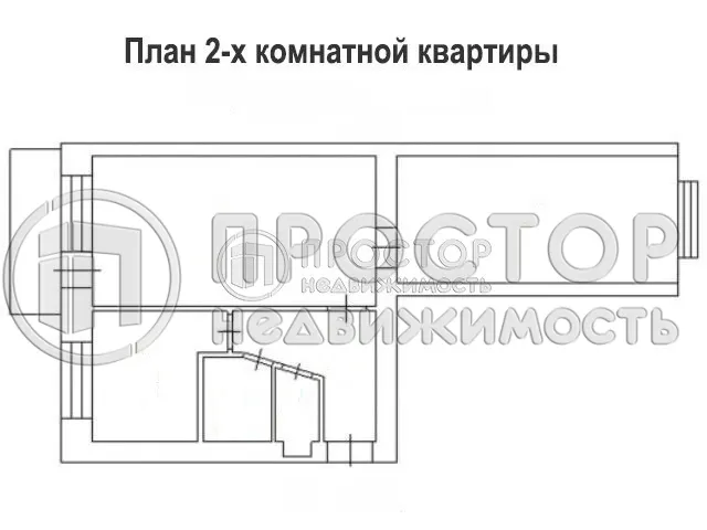 2-комнатная квартира, 44 м² - фото 22