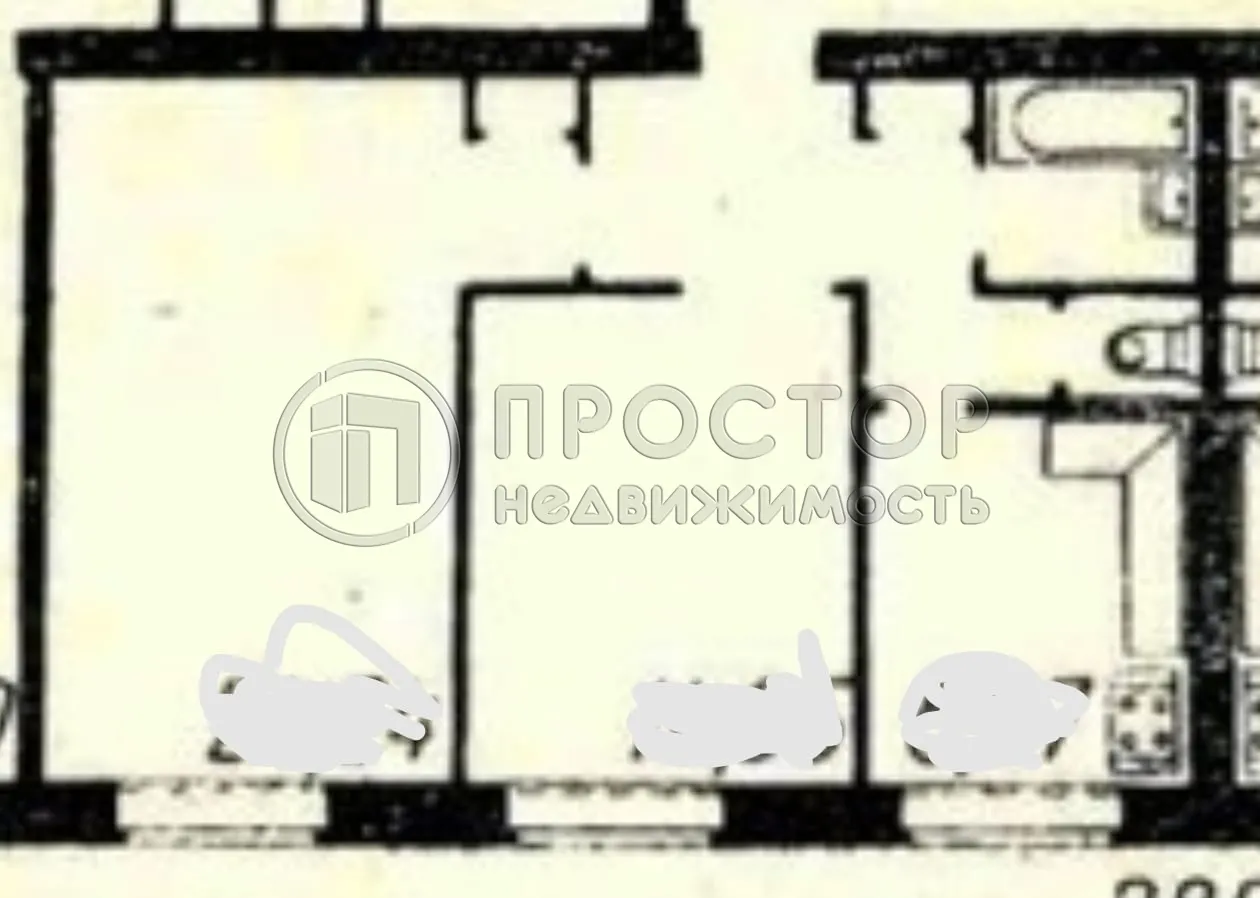 2-комнатная квартира, 56.8 м² - фото 15