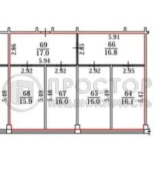 Коммерческая недвижимость (офисное), 98 м² - фото 13