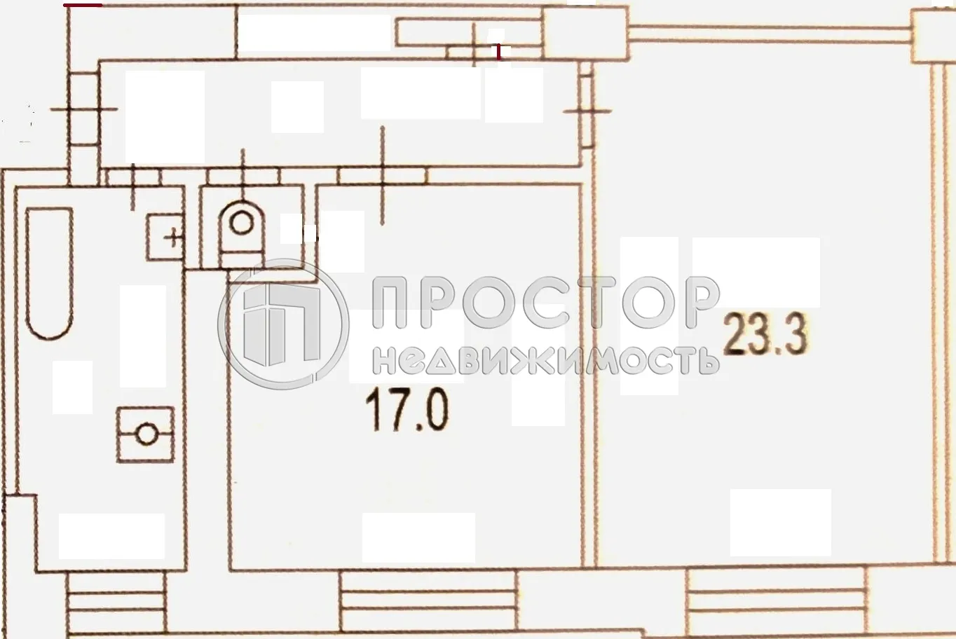 2-комнатная квартира, 57.5 м² - фото 18