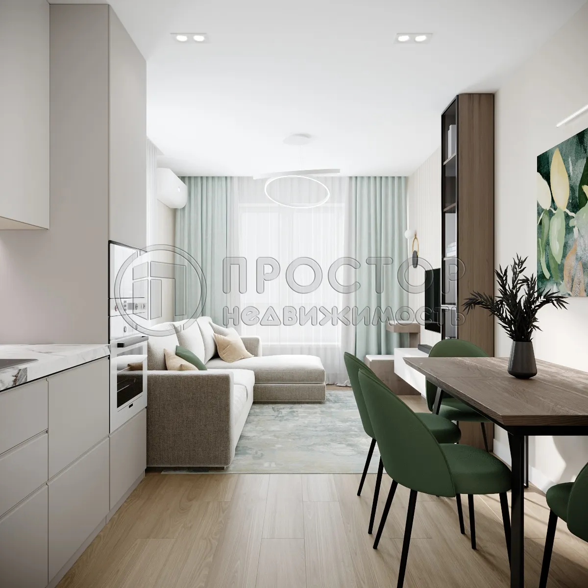 2-комнатная квартира, 52.9 м² - фото 6