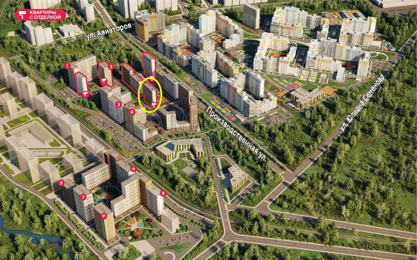 2-комнатная квартира, 52.9 м² - фото 11