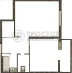 1-комнатная квартира, 41.1 м² - фото 49