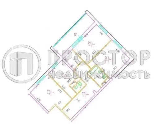 3-комнатная квартира, 111.4 м² - фото 23