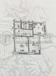 2-комнатная квартира, 62 м² - фото 25
