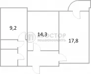 2-комнатная квартира, 53.5 м² - фото 53