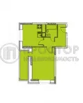 1-комнатная квартира, 38 м² - фото 15