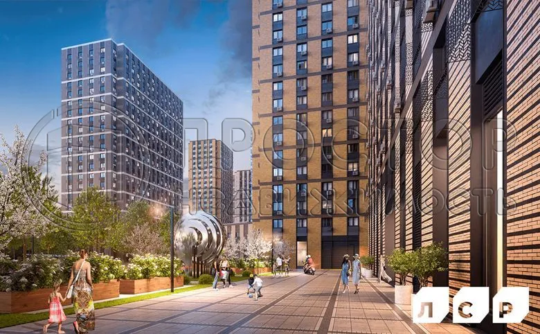 1-комнатная квартира, 39 м² - фото 5