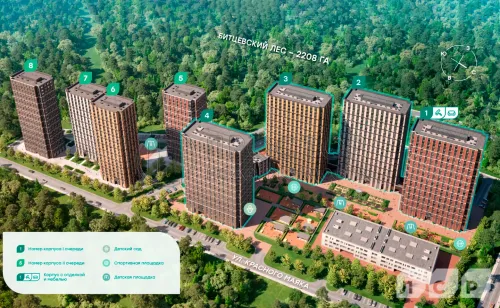1-комнатная квартира, 39 м² - фото 9