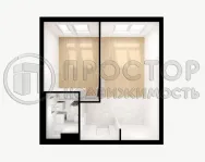 1-комнатная квартира, 36.1 м² - фото 6