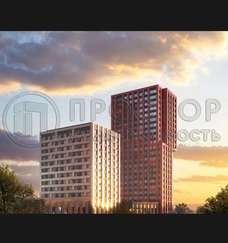 1-комнатная квартира, 32.9 м² - фото 2