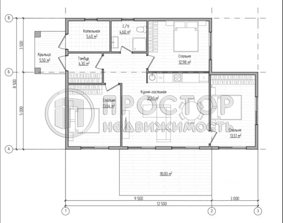 Дом, 120 м² - фото 34