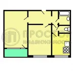 2-комнатная квартира, 54.8 м² - фото 83