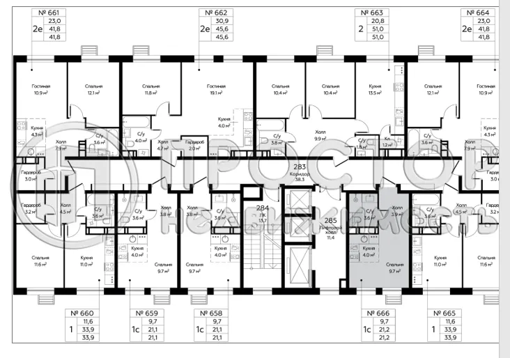 Студия, 21.2 м² - фото 2